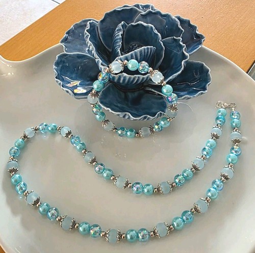 Schmuckset perlenkette - schmuckset,