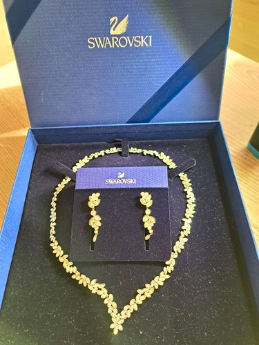 Swarovski schmuckset halskette - swarovski,