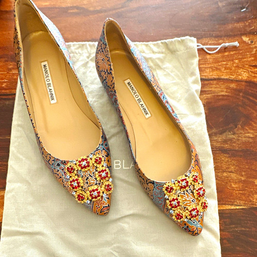 Manolo blahnik damen ballerina - manolo,