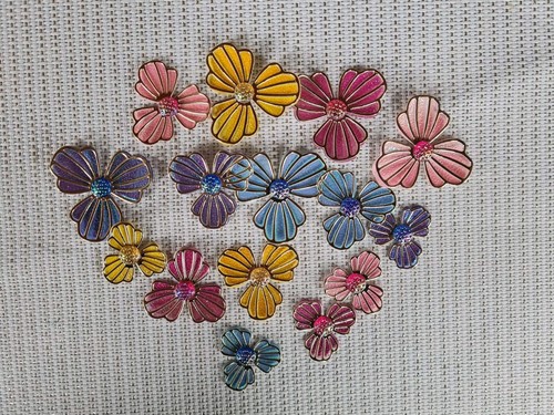 15x stanzteile kartenschmuck - 15x,