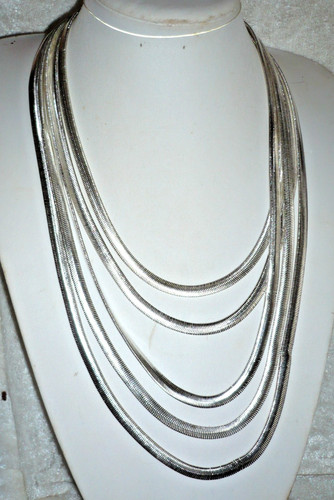 Reihige statement kette - 5-reihige,