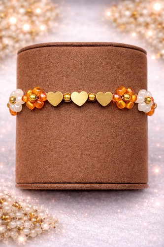 Blumenarmband modeschmuck - blumenarmband,