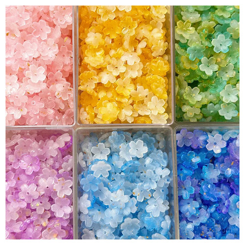 Bunte blumen acryl - bunte,