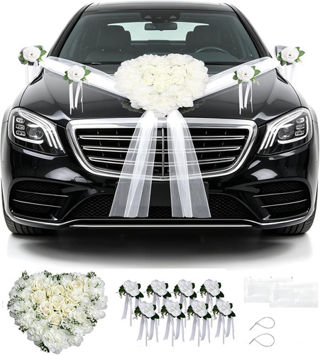 Autoschmuck hochzeit - autoschmuck,