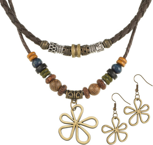 Mehrlagiges schmuckset damen - mehrlagiges,