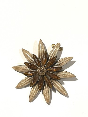 Blumenbrosche strass - blumenbrosche,