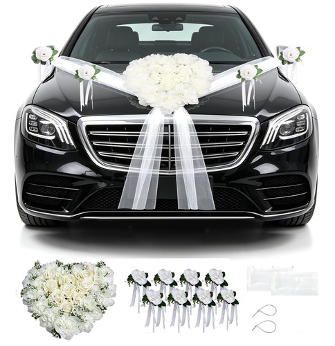 Autoschmuck hochzeit - autoschmuck,