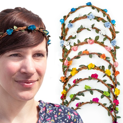 Blumen haarband stirnband - blumen,