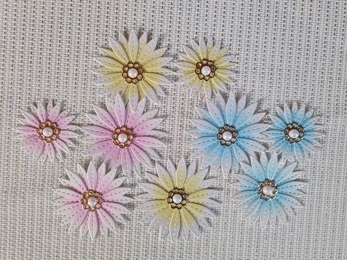 Stanzteile kartenschmuck - 9, x