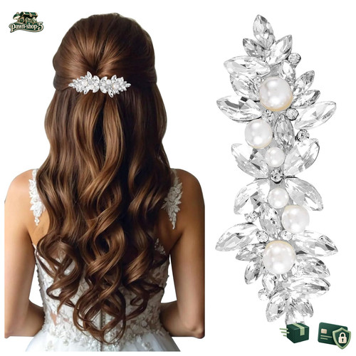 Haarspangen strass perle - strass,