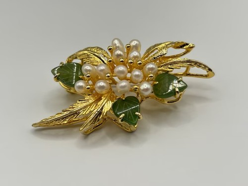 Vintage brosche mit - vintage,