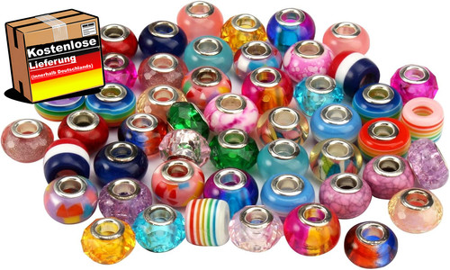 Bunte großlochperlen für - bunte, diy