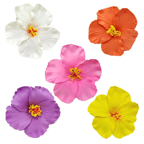 Stück blumen haarspangen - blumen,